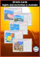 Vista previa - Unidades / Secuencias / Situaciones de Aprendizaje - Australia BUNDLE No Prep - Country Unit Study - página 2
