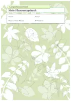 Vorschau - Mal- und Bastelvorlagen - Pflanzentagebuch als Langzeitexperiment (FSL mit Bewertungsbogen zur Notengebung) - Seite 2