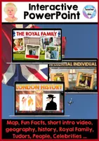 Vista previa - Unidades / Secuencias / Situaciones de Aprendizaje - London Unit Study - Interactive PowerPoint - Distance Learning - página 1