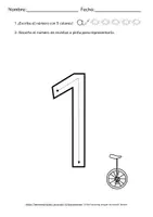 Vista previa - Unidades / Secuencias / Situaciones de Aprendizaje - Matemáticas: Aprende los números - el uno - página 2