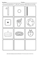 Vista previa - Unidades / Secuencias / Situaciones de Aprendizaje - Matemáticas: Aprende los números - el uno - página 3