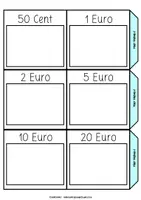 Vorschau - Arbeitsblätter - Leporello | Unser Geld | Euro & Cent | ab Klasse 1 - Seite 2