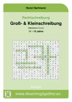 Vorschau - Arbeitsblätter - Rechtschreibung - Klein- & Großschreibung, bearb. Word. - Deckblatt