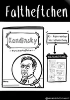 Vorschau - Arbeitsblätter - Wassily Kandinsky - Faltheftchen / Forscherheftchen - Deckblatt