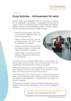 Vorschau - Text - Achtsamkeitswoche Tag 1 : Achtsamkeit für mich #AreYouOk - Deckblatt