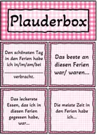 Vorschau - Spiele - Ferienplauderei/ Plauderbox - Seite 1