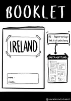 Vorschau - Arbeitsblätter - Ireland - Booklet (Faltheftchen) - Perfekt zur Recherche - Deckblatt