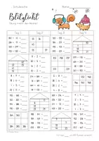 Vorschau - Arbeitsblätter - Blitzlicht - Mathematikfrühstück für die komplette 3. Klasse - Seite 1