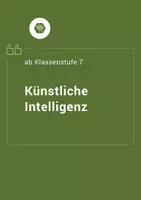 Vorschau - Stundenentwürfe - Unterrichtsmaterial Künstliche Intelligenz - Deckblatt