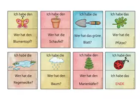 Vorschau - Spiele - Lesespiel: Schulgarten und Frühling - Seite 3