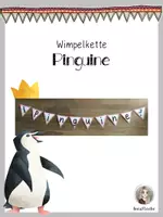 Vorschau - Anderer Materialtyp - Wimpelkette Pinguin * FREEBIE - Deckblatt