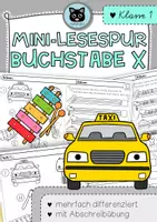 Vorschau - Unterrichtsreihen - Mini-Lesespur | Buchstabe X | Klasse 1 - Deckblatt