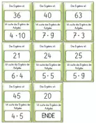 Vorschau - Spiele - Ich habe... Wer hat ...? Lesespiel Einmaleins Malaufgaben - Seite 2