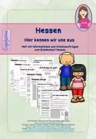 Vorschau - Arbeitsblätter - Hessen - Heft mit Informationen und Arbeitsaufträgen - Deckblatt