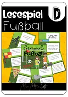 Vorschau - Spiele - Lesespiel Fußball (passend zur Europameisterschaft) - Deckblatt