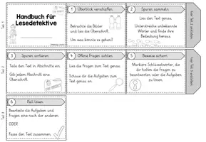 Vorschau - Arbeitsblätter - Lesestrategien trainieren - Handbuch für Lesedetektive - Seite 2