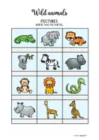 Vorschau - Arbeitsblätter - Wild animals - Bundle - Englisch (Klasse 3 bis 6) - Seite 2