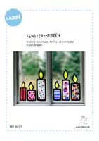 Vorschau - Mal- und Bastelvorlagen - Fenster-Kerzen Bastelvorlagen - Seite 2