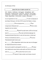 Vorschau - Arbeitsblätter - Die Watergate- Affäre Aufgaben und Lösungen - Seite 1