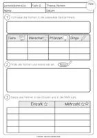 Vorschau - Arbeitsblätter - Lernzielkontrolle | NOMEN | + editierbare Version - Seite 3