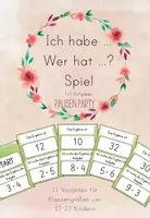 Vorschau - Spiele - Ich habe... Wer hat ...? Lesespiel Einmaleins Malaufgaben - Deckblatt