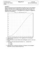 Vorschau - Klassenarbeiten - EF Matheklausur mit EWH: ganzrationale Funktionen und Vierfeldertafel - Seite 2