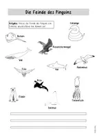 Vorschau - Unterrichtsreihen - Forscherheft zu Nahrung und Feinden des Pinguins - Seite 3
