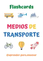 Vista previa - Unidades / Secuencias / Situaciones de Aprendizaje - PACK FLASHCARDS (ESPAÑOL) - página 1