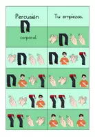 Vista previa - Juegos / Gamificación - Percusion corporal Juego / Bodypercussion 3 - página 1