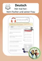 Vorschau - Arbeitsblätter - Hörverstehen: AB zum Märchen "Vom Fischer und seiner Frau" - Seite 2