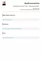 Vorschau - Arbeitsblätter - Arbeitsblatt zum Thema "Gott" + Onlineübung & MP3 + - Seite 1