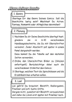 Vorschau - Mal- und Bastelvorlagen - Comic Booklet / Comic Heft - Seite 3