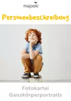 Vorschau - Poster - Bilder Personenbeschreibung 3. Klasse - Erzählen & Beschreiben, Raten - Fotokartei - Ganzkörperportraits - Deckblatt