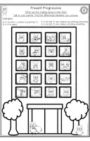 Vorschau - Arbeitsblätter - Present Progressive - Speaking Activity - Seite 3