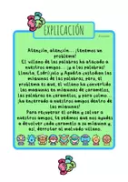 Vista previa - Hojas de trabajo - AGUDAS, LLANAS, ESDRÚJULAS @conpdept - página 1