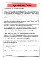 Vorschau - Stundenentwürfe - Die Eigenschaften der Säuren - Versuchsanleitung - Deckblatt