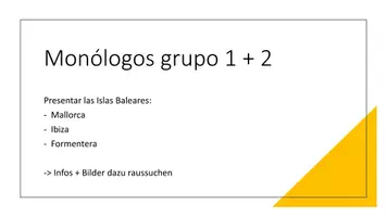 Vorschau - Unterrichtsreihen - Islas Baleares, mündliche Prüfung - Seite 3