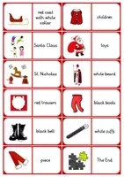 Vorschau - Spiele - Vokabeldomino St. Nicholas - St. Nikolaus - Seite 2
