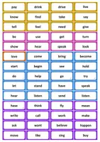 Vorschau - Fördermaterial/Inklusion - 3rd person s - Common Verbs - Wortstamm - Legematerial - Deckblatt