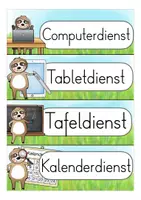 Vorschau - Lehrpläne/Lehrermaterial - Faultierklasse Klassendienste Klassentier Faultier - Seite 3