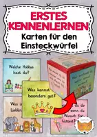 Vorschau - Spiele - Kennenlernspiel Einsteckwürfel - Deckblatt