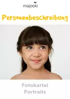 Vorschau - Poster - Bilder Personenbeschreibung Klasse 4 - Erzählen & Beschreiben, Raten - Fotokartei - Portraits - Deckblatt