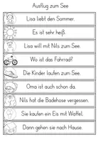 Vorschau - Arbeitsblätter - Schleichdiktat Sommer - Richtig abschreiben im Anfangsunterricht - Seite 2