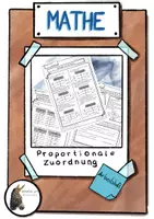 Vorschau - Arbeitsblätter - Paket Proportionale Zuordnung Poster und Arbeitsheft - Seite 1