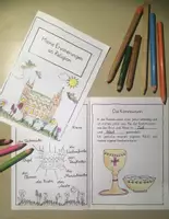 Vorschau - Arbeitsblätter - Erinnerungsheft Religion Schuljahresabschluss - Deckblatt