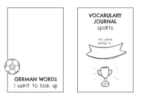 Vorschau - Arbeitsblätter - Vocabulary Journal - Sports - Seite 1