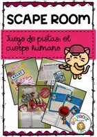 Vista previa - Unidades / Secuencias / Situaciones de Aprendizaje - Scape Room: El cuerpo humano - Portada