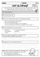 Vorschau - Arbeitsblätter - Unser Zeitungsprojekt (Kopiervorlagen, Zeitung lesen) - Seite 3