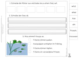 Vorschau - Arbeitsblätter - Materialpaket: Klebehefte zu bestimmten Buchstaben - Seite 2