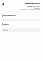 Vorschau - Arbeitsblätter - Vocabulary Journal - Sports - Seite 3